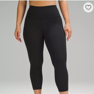 Wunder Train Contour Fit High-Rise Crop 23" Contour fit